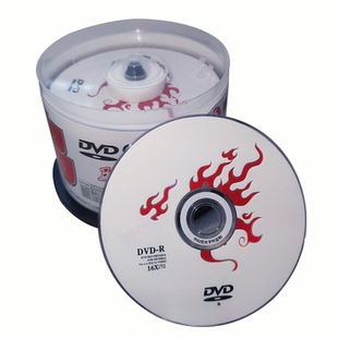 香蕉 16X 4.7G DVD+R/-R 啄木鸟 空白光盘 紫光 dvd刻录盘 50片