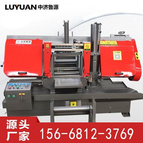 数控锯床4240小型半自动卧式龙门液压金属带锯床钢筋切割设备厂家