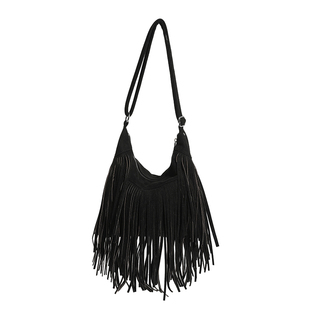 小众斜挎包大包磨砂包包女2026新款单肩斜挎包波西米亚复古流苏包