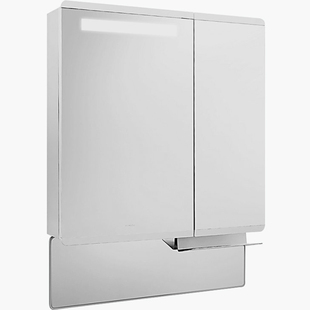 科勒亲悦卫生间带灯防雾镜面梳洗化妆镜柜30011/30012/30013T浴室