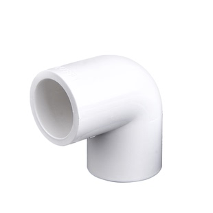 联塑PVC给水管配件20mm25 32 40 50 63 75 90 11090度弯头4分6分