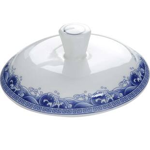 茶杯盖杯子盖配件水杯盖子陶瓷杯盖通用单盖瓷壶马克杯茶壶盖单卖