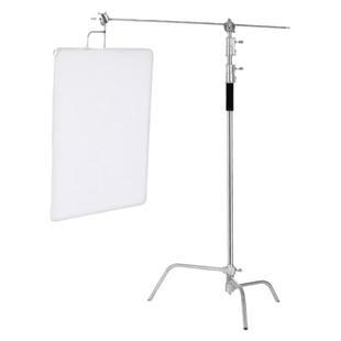 神牛摄影灯摄影棚旗板框不锈钢旗板布黑旗白旗旗板框架柔光板减光小型移动柔光屏支架反光板柔光硫酸纸柔光布