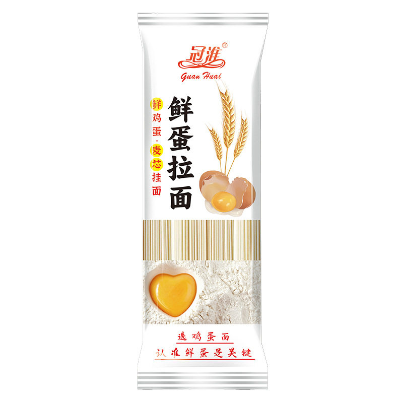 冠淮鸡蛋龙须面鲜蛋拉面条100克