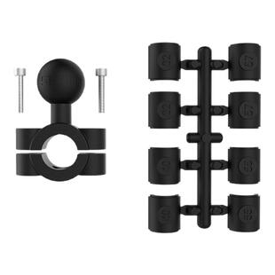 SMNU十玛摩托车细管25mm球头后视镜杆球头姜戈like手机支架VESPA