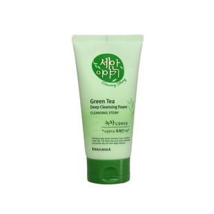 韩国水果之乡净颜故事白土洗面奶150g泡沫洁面深层清洁控油洁面乳