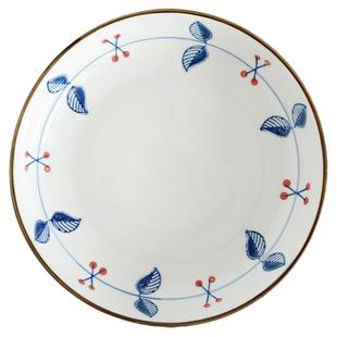 西田木雨日式陶瓷餐具菜盘餐盘日式家用大号创意网红盘子8寸深盘