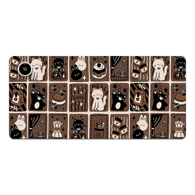 加热鼠标垫超大发热暖桌垫办公暖