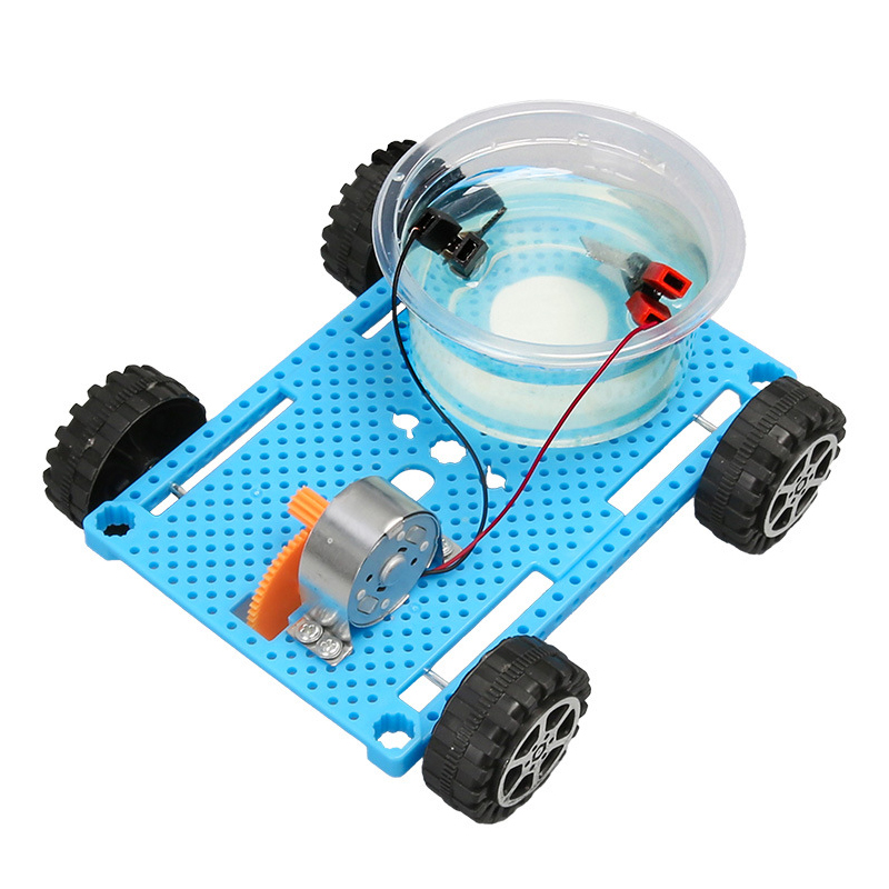 diy盐水发电小车学生五年级物理科学实验套装手工制作组装材料包