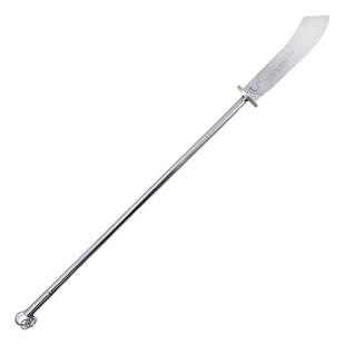 大业亨通训练朴刀表演武术器械大刀定制金属不锈钢把对练未开刃