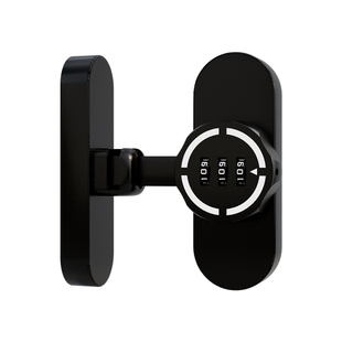 平移推拉门专用锁密码插销门锁卡扣卧室门卫生间防盗门免打孔门栓