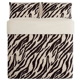 tbh野兽派家居熊猫嘭嘭保暖加厚法兰绒床品套件床笠三/四件套冬*