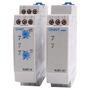正泰NJB1-X1 NJB1-X相序与断相保护继电器380V 3三相不平衡保护器