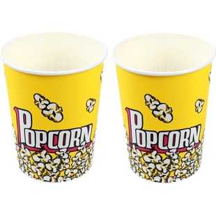 爆米花桶纸桶爆米花装爆米花盒子3246盎司一次性爆米花筒