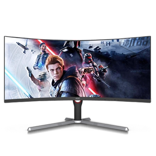 AOC带鱼屏34英寸4K180Hz曲面显示器电竞液晶电脑屏幕笔记本外接