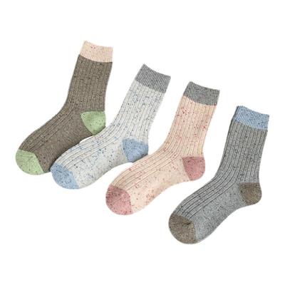 厚袜子女款秋冬加厚羊毛袜