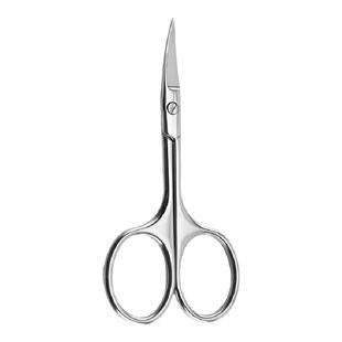 小剪刀弯头弧度眉毛剪睫毛眼贴鼻毛剪胡子须修剪器德国工艺不锈钢