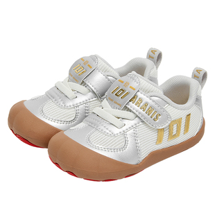 泰兰尼斯101春季新款宝宝鞋女童步前鞋婴幼儿男宝宝赤足鞋婴儿鞋