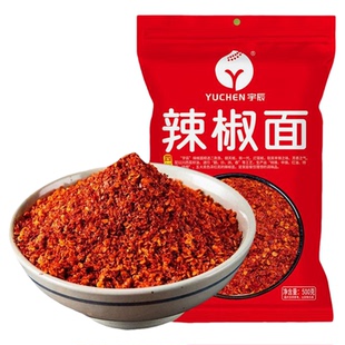 四川红油微辣特香二荆条辣椒面中粗商用500g辣椒粉干海椒油泼辣子