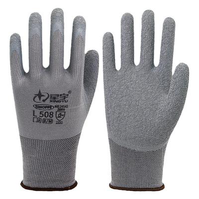 星宇耐磨防滑皱纹工地防护手套