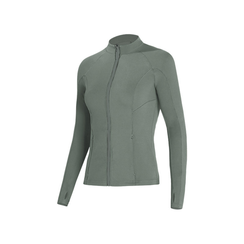 skyhand立领瑜伽服外套修身显瘦