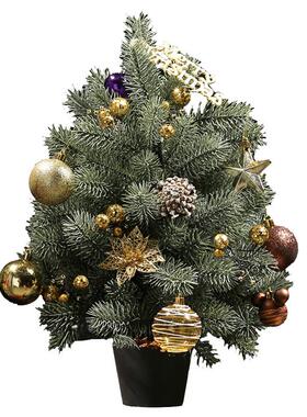 礼物创意桌面橱窗场景布置圣诞树