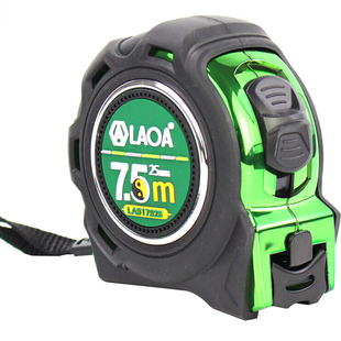 老A 工业型包胶3/5/7.5米双面钢卷尺 鲁班尺 风水尺 公英制钢卷尺