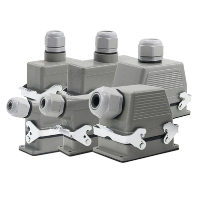 矩形重载连接器工业防水插座插头