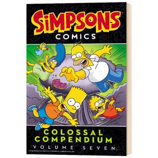 辛普森漫画大全7  Simpsons Comics Colossal Compendium Volume 7 英文原版英文版 进口原版英语漫画书籍 Matt Groening