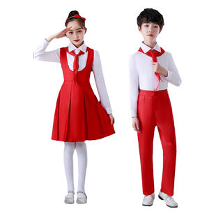 元旦冯琳同款儿童合唱演出服小学生运动会秋冬朗诵表演幼儿园班服
