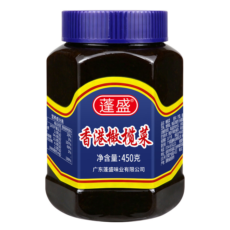 蓬盛橄榄菜大瓶装潮汕酱菜下饭菜
