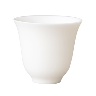 私人定制德化白瓷主人杯品茗杯小茶杯陶瓷刻字单杯功夫茶茶具盖碗