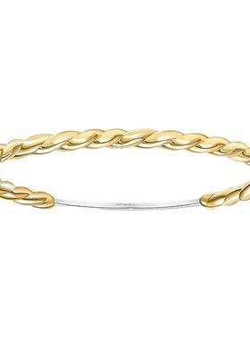 APM MONACO 密镶螺旋手镯女生饰品小众AB4852XRH