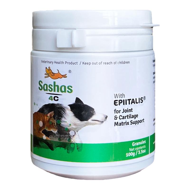 薩沙旗艦店sashas薩沙4C益柏力速賽升級版狗關節(jié)軟骨素保護補充劑