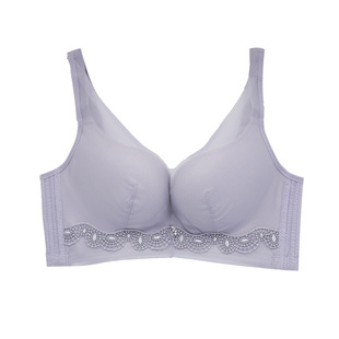 爱戴文胸青年聚拢新品经络调整型D6304无钢圈收副乳内衣透气胸罩