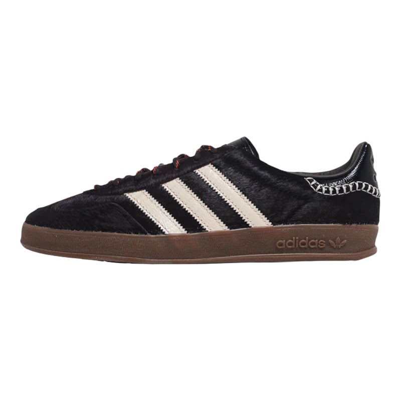 阿迪达斯Adidas x WB GAZELLE男女复古系带德训T头休闲板鞋KK3640