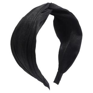 高颅顶海绵发箍女款秋冬复古港风高级感发卡洗脸头箍黄色发带发饰