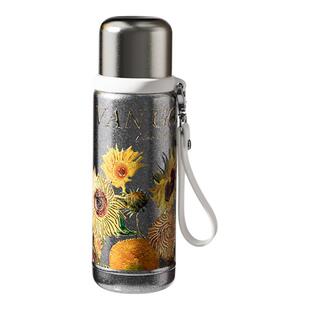 bigcar梵高纯钛保温杯大容量2026年新款钛杯茶水分离焖泡茶水杯子