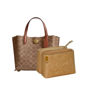 缇星梵适用Coach蔻驰willow22托特包轻34内胆包防水内衬分隔收纳