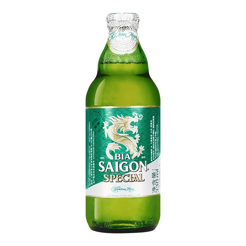 越南原装进口Saigon Special/西贡精品啤酒330ml*24瓶精酿啤酒