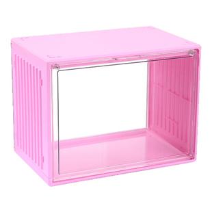 RMAX泡泡玛特手办收纳盒大容量亚克力透明labubu盲盒展示柜防尘架