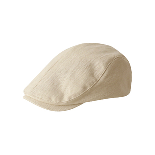 英伦风复古前进帽子女2025春秋日系大头围贝雷帽反戴画家帽报童帽