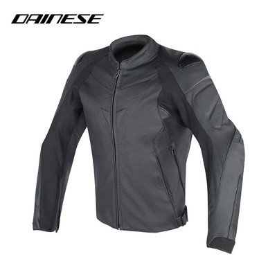 丹尼斯暗黑皮衣摩托车骑行服男