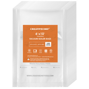 CREATIVECHEF低温慢煮袋纹路袋真空食品包装袋保鲜袋封口机密封袋