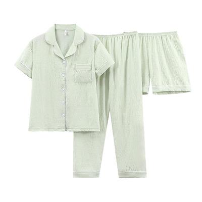 可外穿开衫短袖睡衣薄款家居服