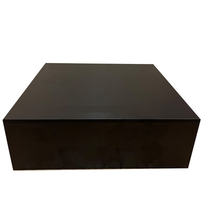 大摆件简约实木五金加固方形底座