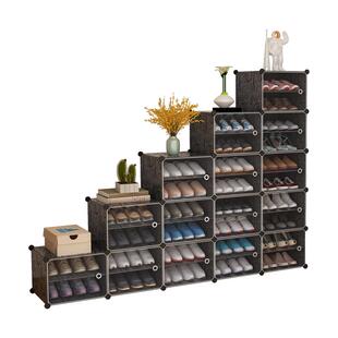 鞋架简易门口家用经济型室内防尘省空间收纳神器楼梯下过道放鞋柜