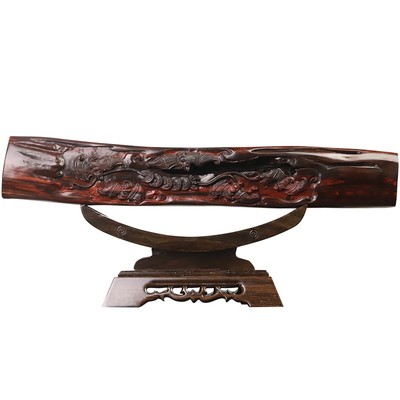 印度小叶紫檀福在眼前横财摆件