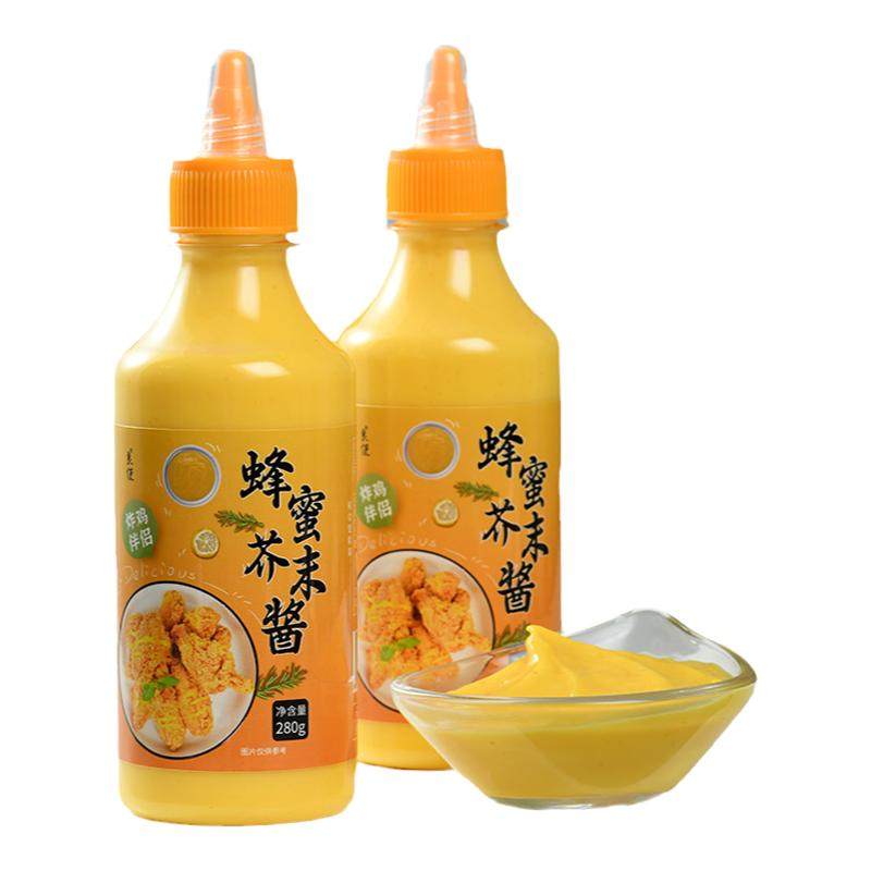 蜂蜜芥末酱韩式炸鸡虾球酱商用