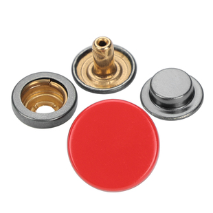 按扣免缝钉扣扣子按压式彩色四合扣羽绒服衣服纽扣暗扣子母扣503#